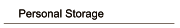 Personal Storage Personal Storage
